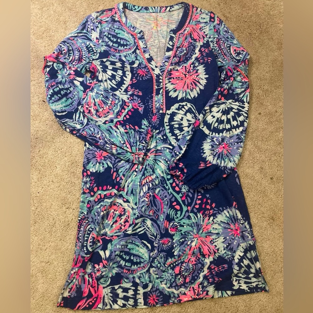 Lilly Pulitzer Navy Blue Dress